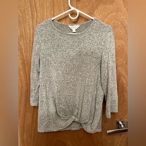 Market & Spruce Heather grey sweater